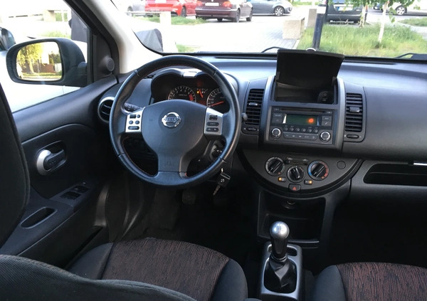 Nissan Note cena 18800 przebieg: 112426, rok produkcji 2011 z Wrocław małe 277